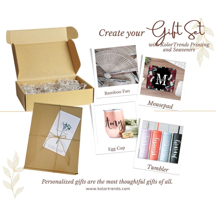 Personalized Gift Boxes Set Ideas for Birthday Souvenirs Corporate ...