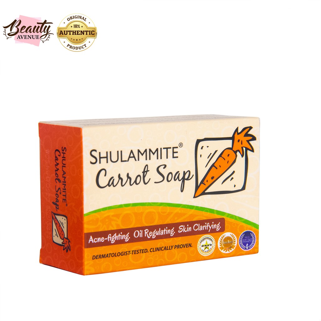 Shulammite Carrot Soap 150g Shopee Philippines