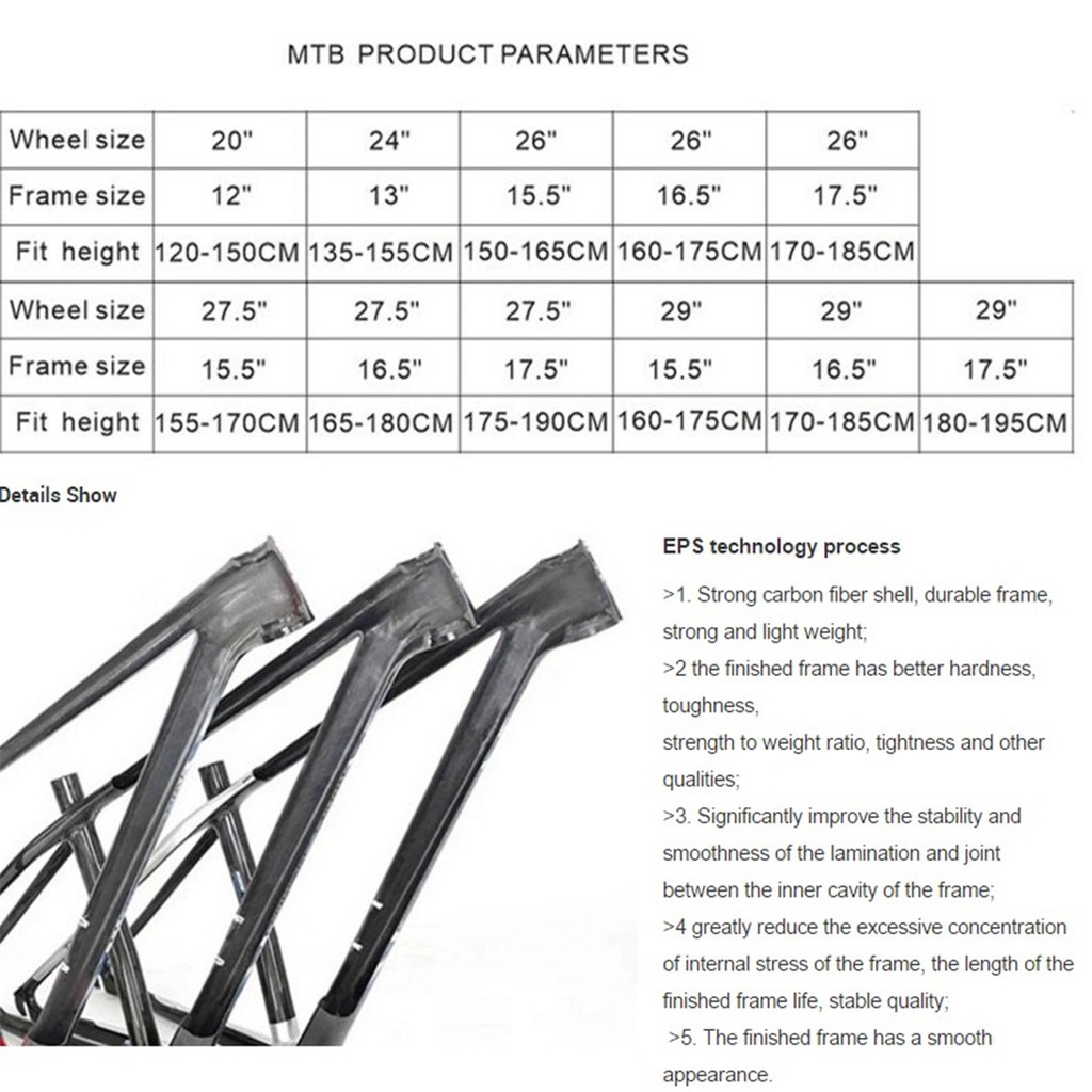 Frame size 15.5 mountain bike sale