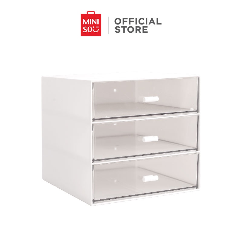 MINISO Desk Organizer with 3 Drawers Shopee Philippines