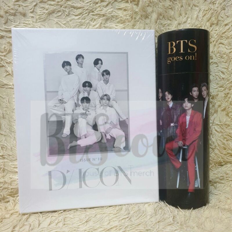 ON HAND BTS D-icon Vol. 10: BTS goes on! Group version Magazine DICON DO  NOT CHECKOUT