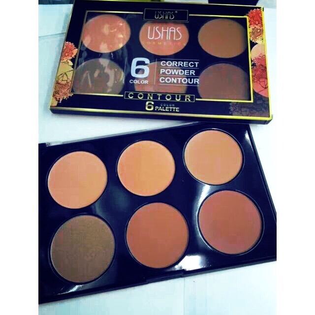 USHAS six shades powder contour Shopee Philippines
