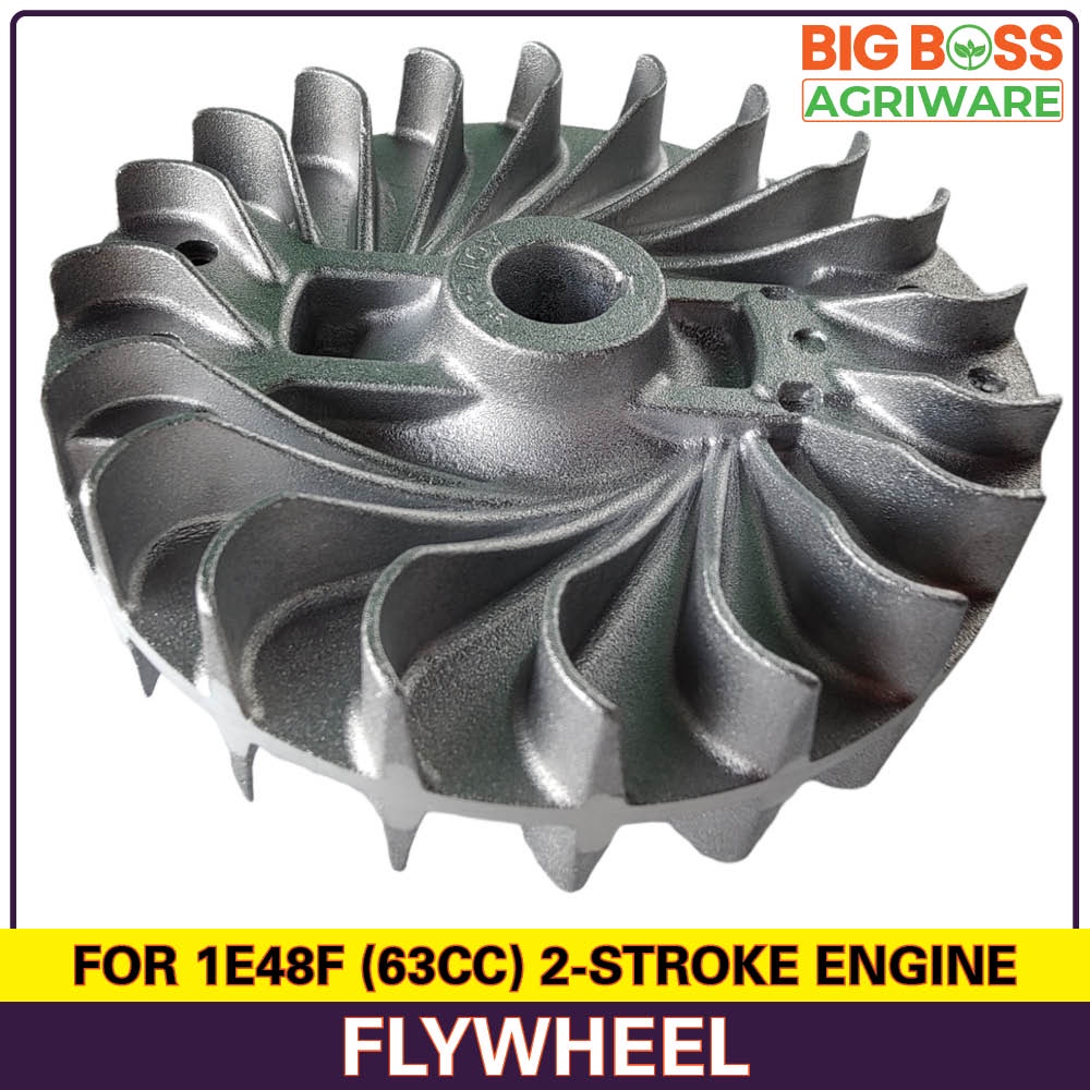 BBA Flywheel for 63cc / 1E48F 2Stroke Engine Earth Auger, Tiller