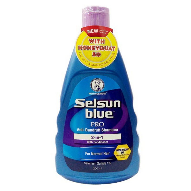 Selsun Blue Pro Syampu Kelemumur Anti Dandruff Shampoo 2-1 with ...