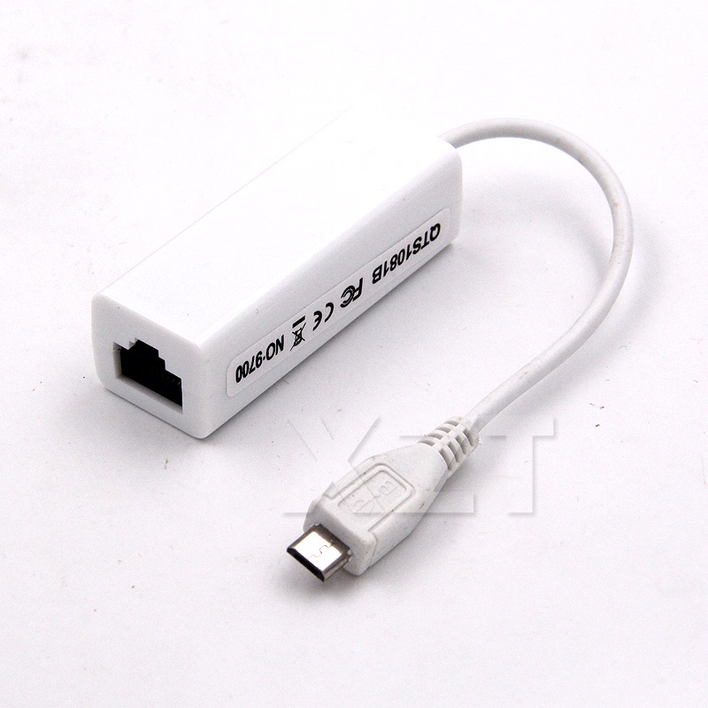 Micro USB Ethernet Adapter Network Card To Ethernet RJ45 For Windows 7 ...