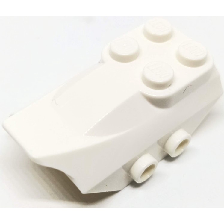 LEGO Parts 79897 Slope, Curved 4 x 2 with 4 Studs on Top, 2 Studs on ...