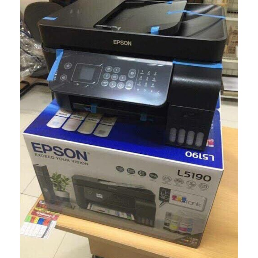 Epson L5190 3in1 Printerscannerandphotocopy 2022 Model Brand New Shopee Philippines 8246