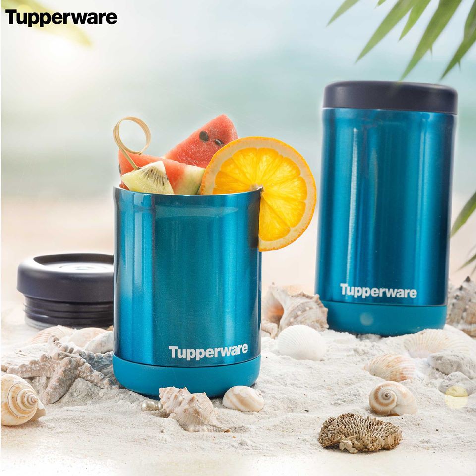 TUPPERWARE thermos Stacking thermal bottle | Shopee Philippines