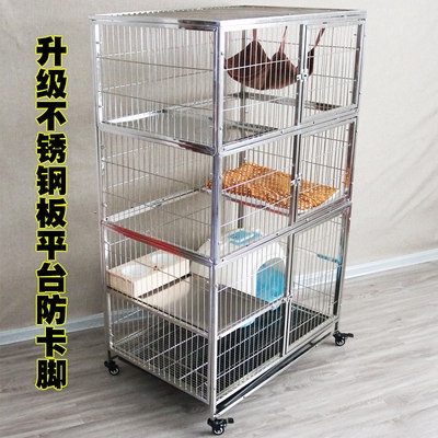 Stainless steel 2024 cat cage