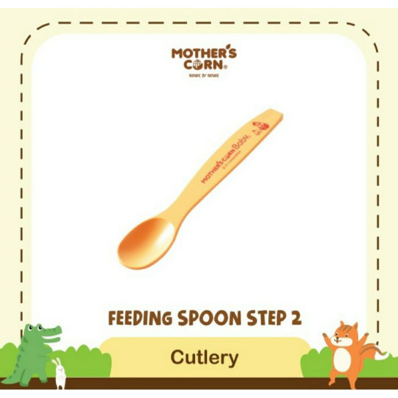 MOTHER'S CORN FEEDING SPOON STEP 2 - BABY FEEDING SPOON | Shopee ...