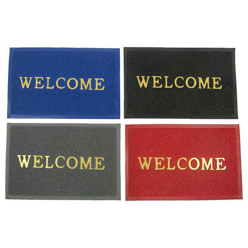 688shop Thick Quality Welcome Doormat Absorbent Doormat Coil ...