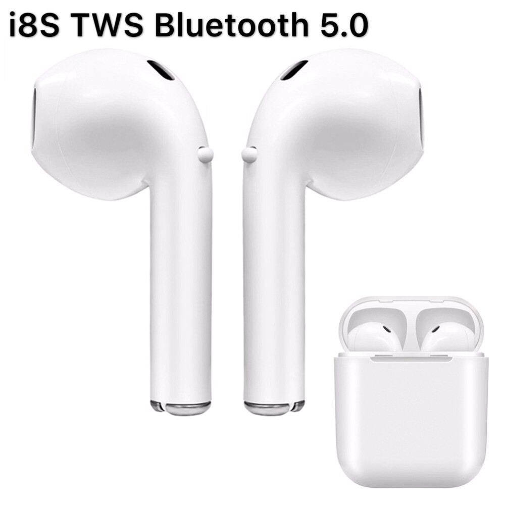 i8S TWS 5.0 Wireless Bluetooth Earphones With Mini Portable