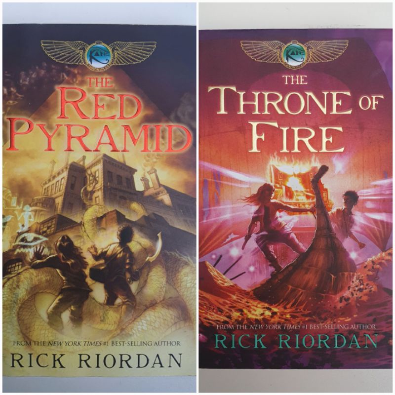 Rick Riordan The Kane Chronicles The Red Pyramid The Throne Of