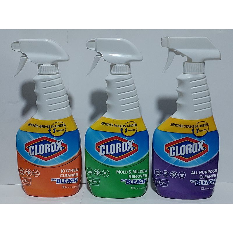 Clorox Mold & Mildew Remover With Bleach/Kitchen & All Purpose Cleaner