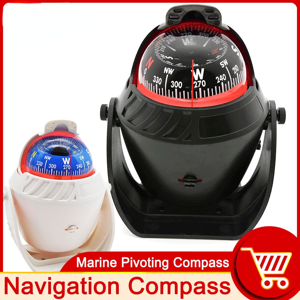 HD Sea Marine Pivoting Compass Electronic Navigation Compass Camping ...