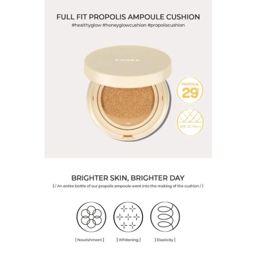 (+REFILL) COSRX FULL FIT PROPOLIS AMPOULE CUSHION 23 21 Shopee