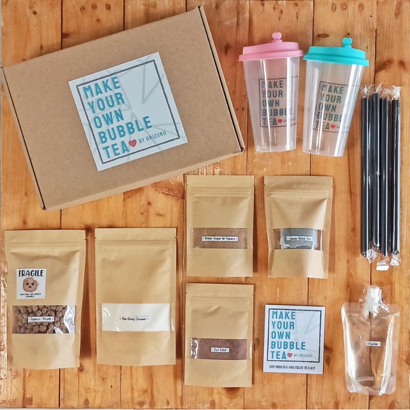 How to Make Bubble Tea with Our DIY Bubble Tea Kit 