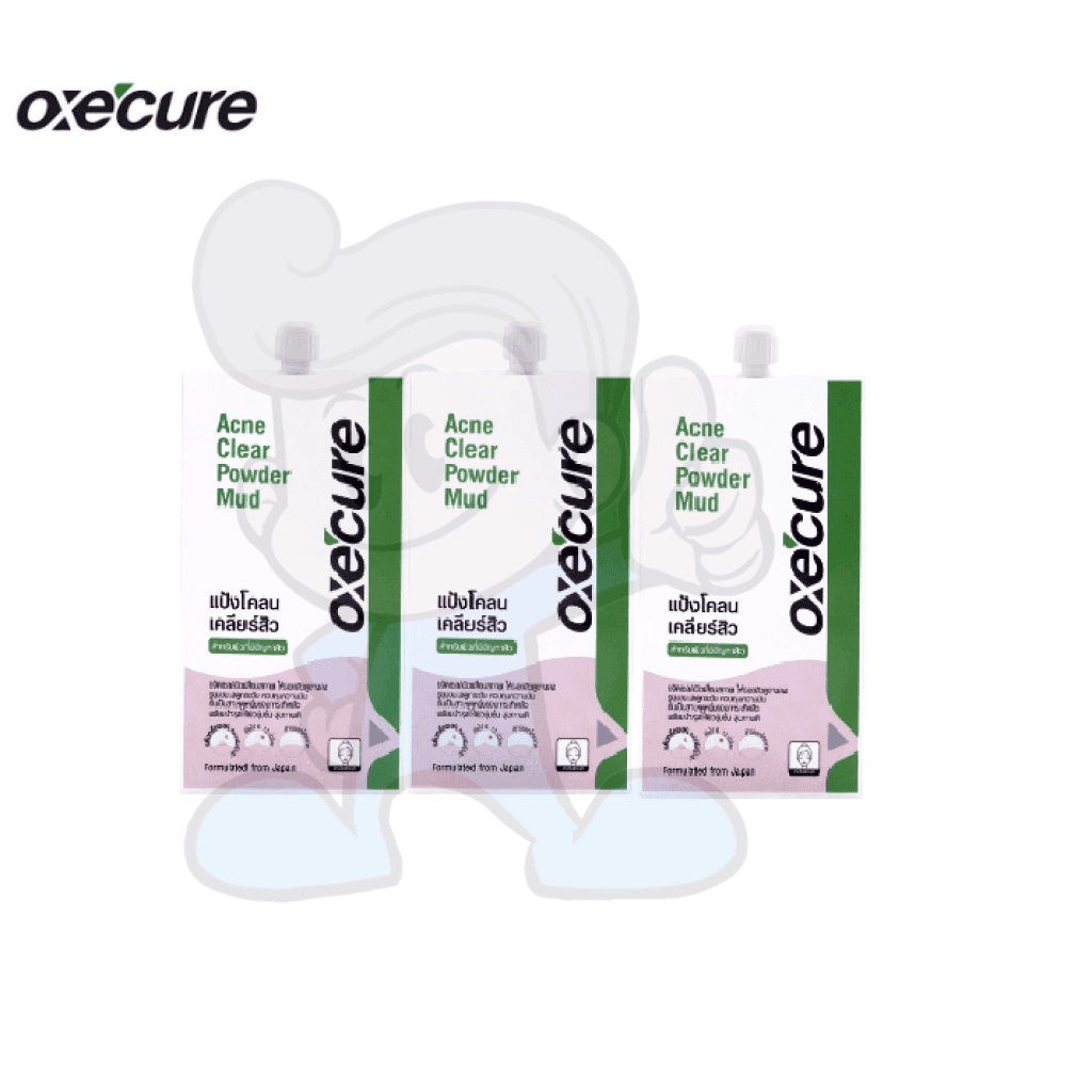 Oxecure Acne Clear Powder Mud 3 X 5g Shopee Philippines 0778