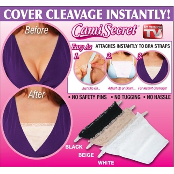 ES Cami Secret for Cleavage Cover