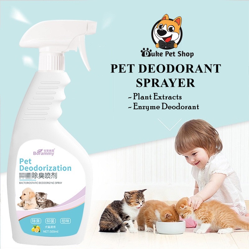 500ML Dog Pet Deodorant Spray Biological Spray Deodorizing for Cats and