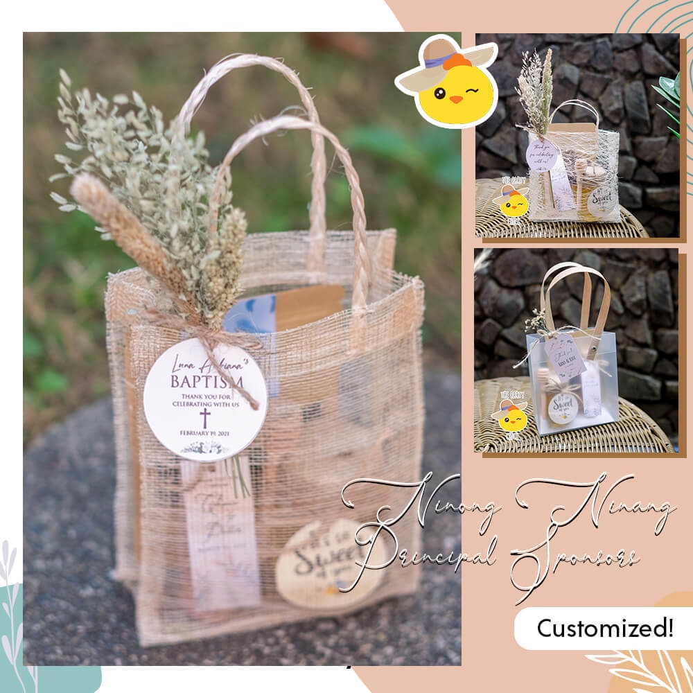 Wedding Souvenir for Ninong Ninang Principal Sponsors CUSTOMIZABLE with