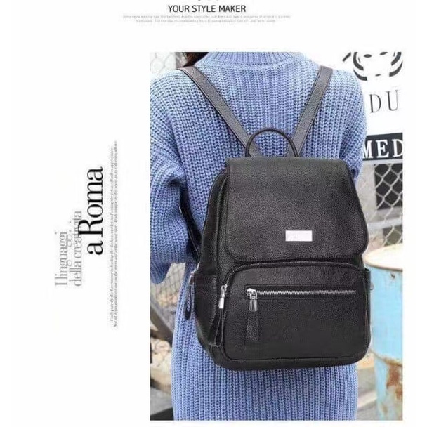 Nine west shop leather backpack