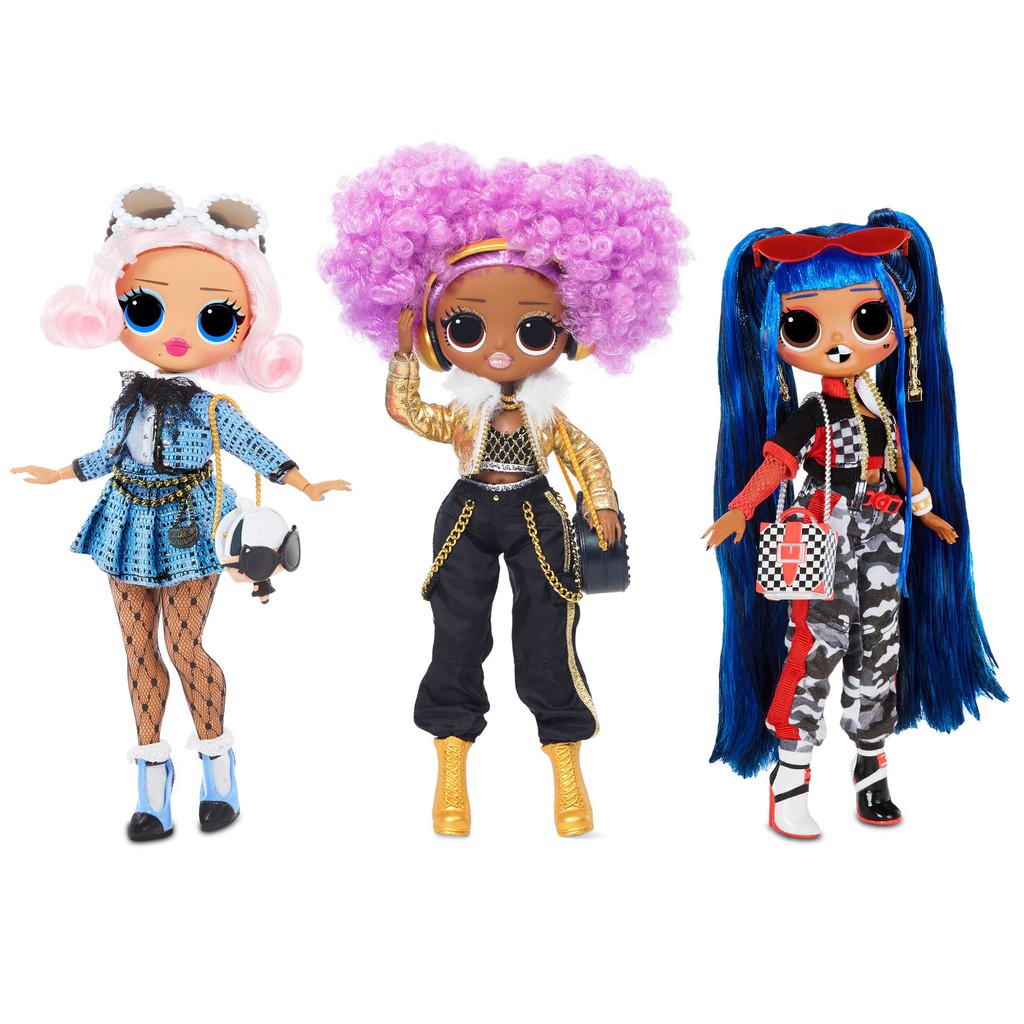 LOL Surprise OMG - 24K D.J. / Uptown Girl / Downtown B.B. Fashion Doll ...