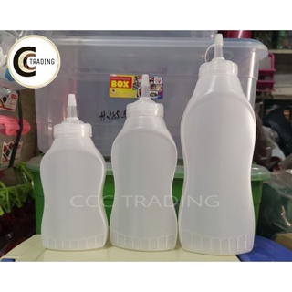 3pcs Porous Condiment Squeeze Bottles for Ketchup, Salad, BBQ Sauce, and Oil