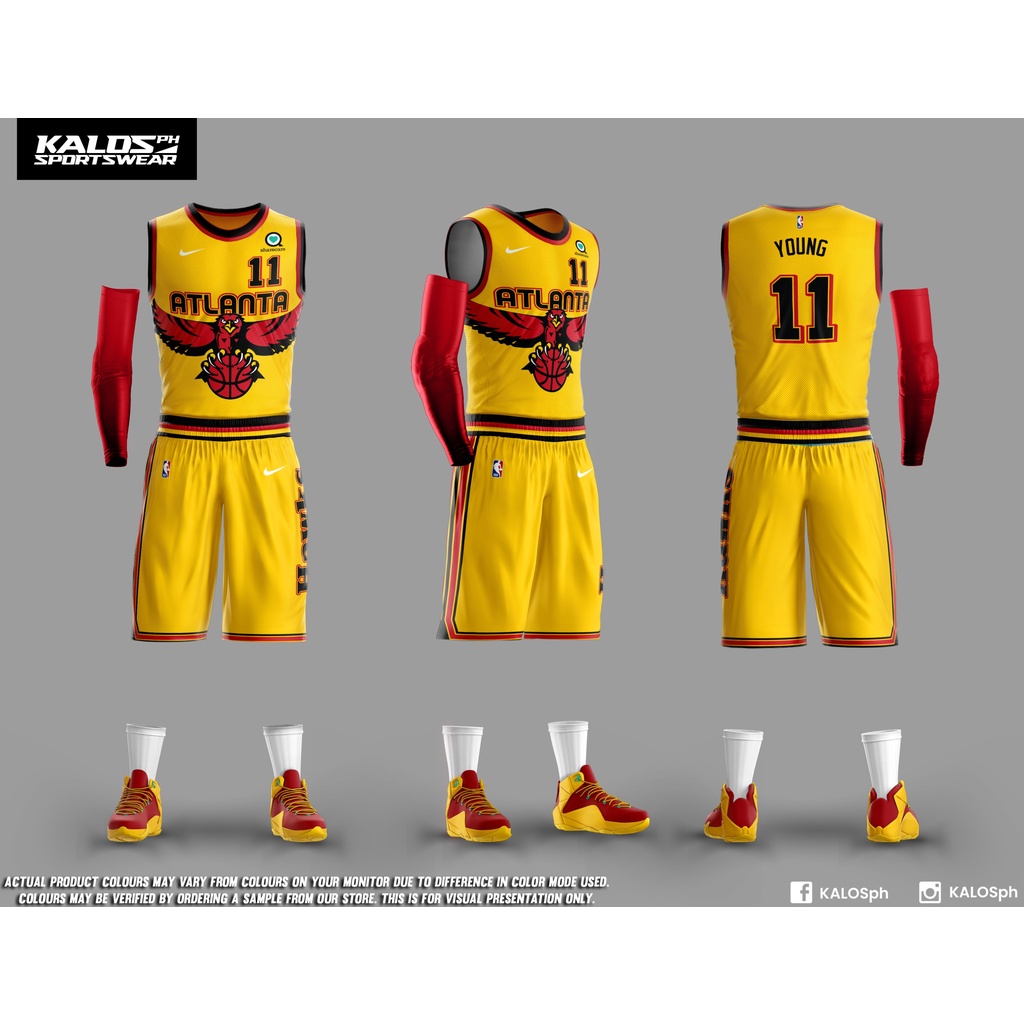 ATLANTA HAWKS NBA CITY EDITION JERSEY 2021 2022 Shopee Philippines