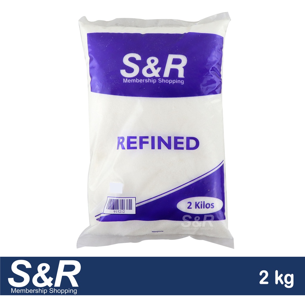 S&R Refined Sugar 2kg | Shopee Philippines