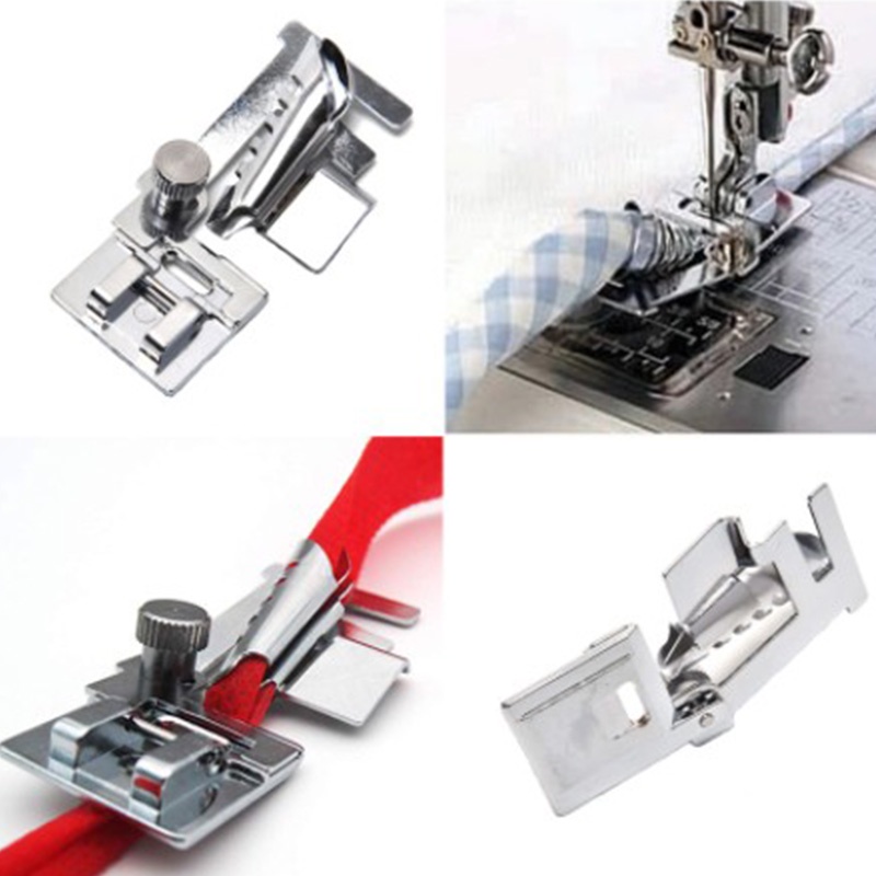 Household sewing machine foot pressure foot edge pressure foot edge