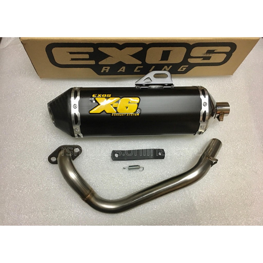 EXOS PIPE X6 Full Exhaust System | Shopee Philippines