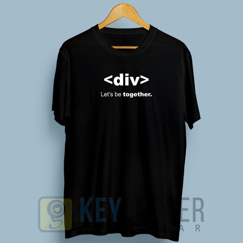 HTML DIVI 102 Programmer T-Shirt | Shopee Philippines