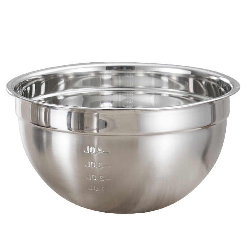 UNIBEST Stainless Steel Mixing Bowl with Measurement Standard Caliber ...