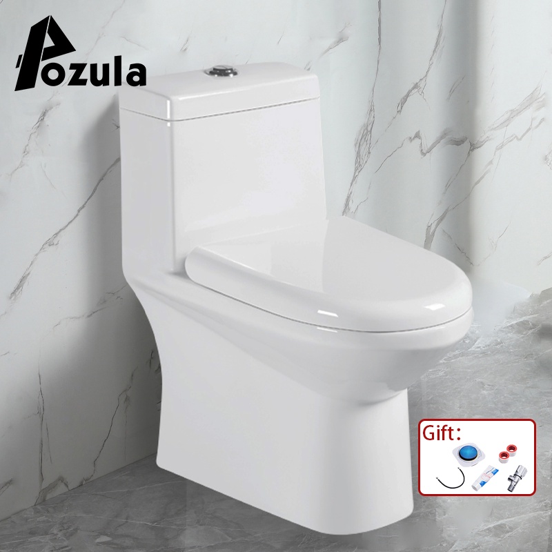 Aeommall Siphon flush onepiece toilet 300MM/400MM toilet high quality