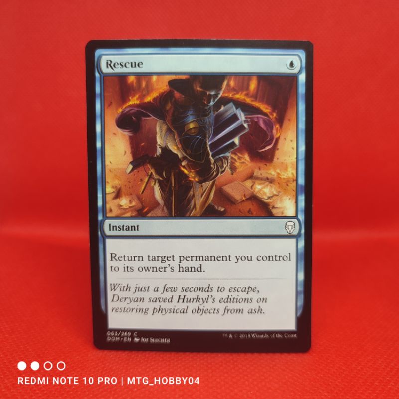 Rescue - mtg card (c) | Shopee Philippines
