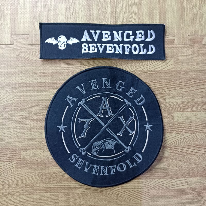 Avenged SEVENFOLD PREMIUM Large Embroidery BACKPATCH | Shopee Philippines