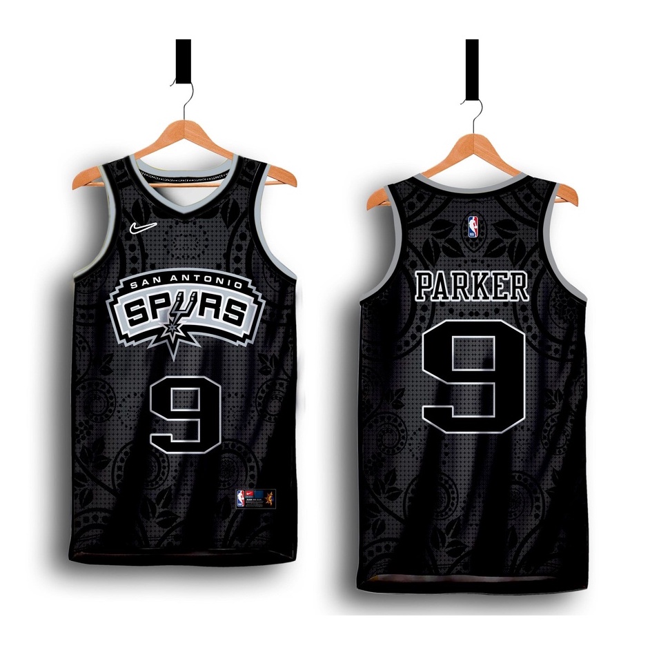 PARKER SPURS 05 BASKETBALL JESEY FREE CUSTOMIZE OF NAME&NUMBER ONLY ...