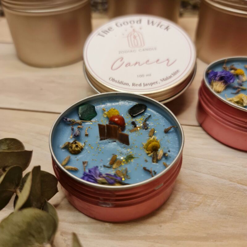 mainit na pagbebenta Zodiac Scented Candles Cancer The Good Wick