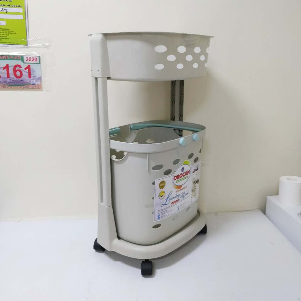 OROCAN BRAND HIGH QUALITY LAUNDRY RACK LAUNDRY HAMPER LAUNDRY BASKET WITH TRAY WHEELS CLOTH BASKET Shopee Philippines