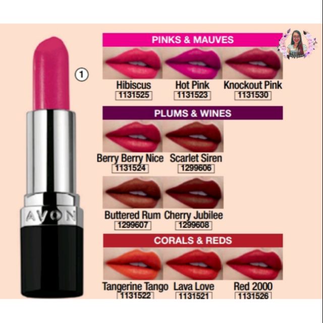 Avon True Color Lipstick SPF15 3.5 g | Shopee Philippines