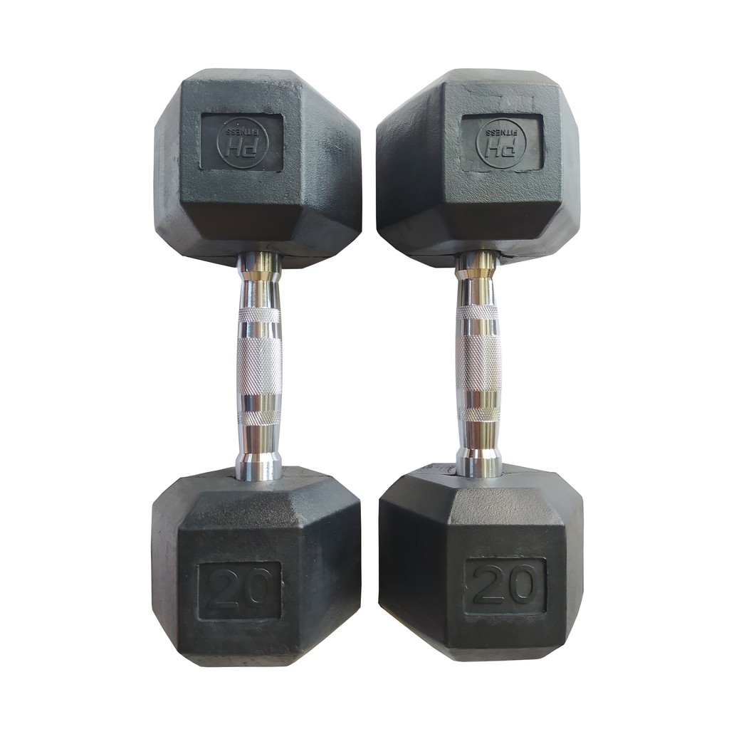 20 lb hex dumbbell pair online