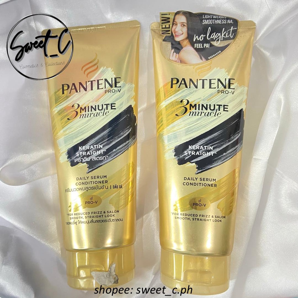 Pantene 3 Minute Miracle Conditioner (300ml) Shopee Philippines