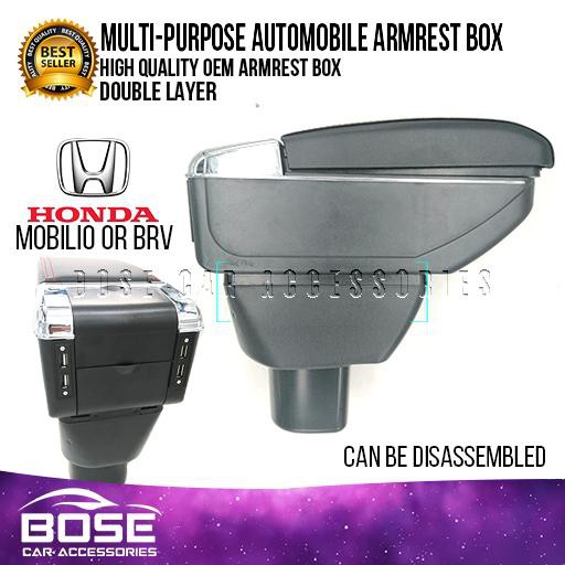 Honda Mobilio / BRV / BRV 2014 2022 OEM Armrest Console Box Premium