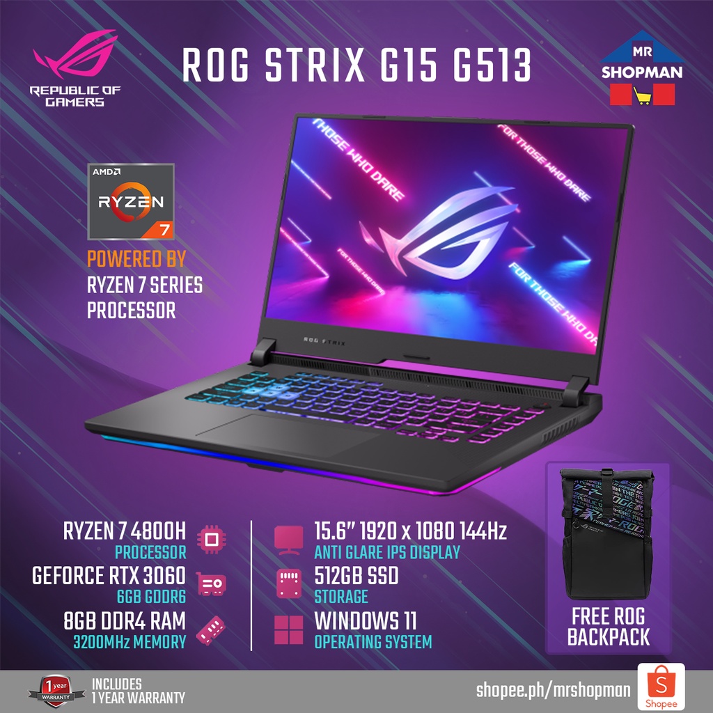 Asus ROG Strix G15 15.6