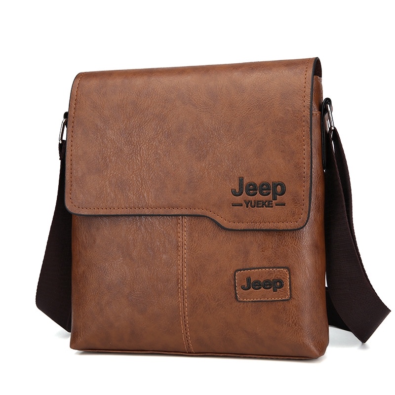 Jeep hot sale leather bag