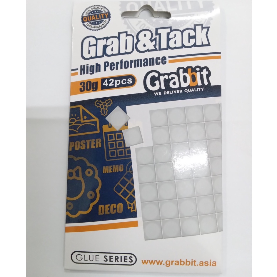 GRAB & TACK GRABBIT 30G (42PCS) | Shopee Philippines