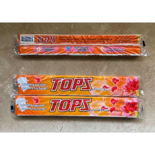 Tops Laundry Detergent Bar Soap White 370g Shopee Philippines