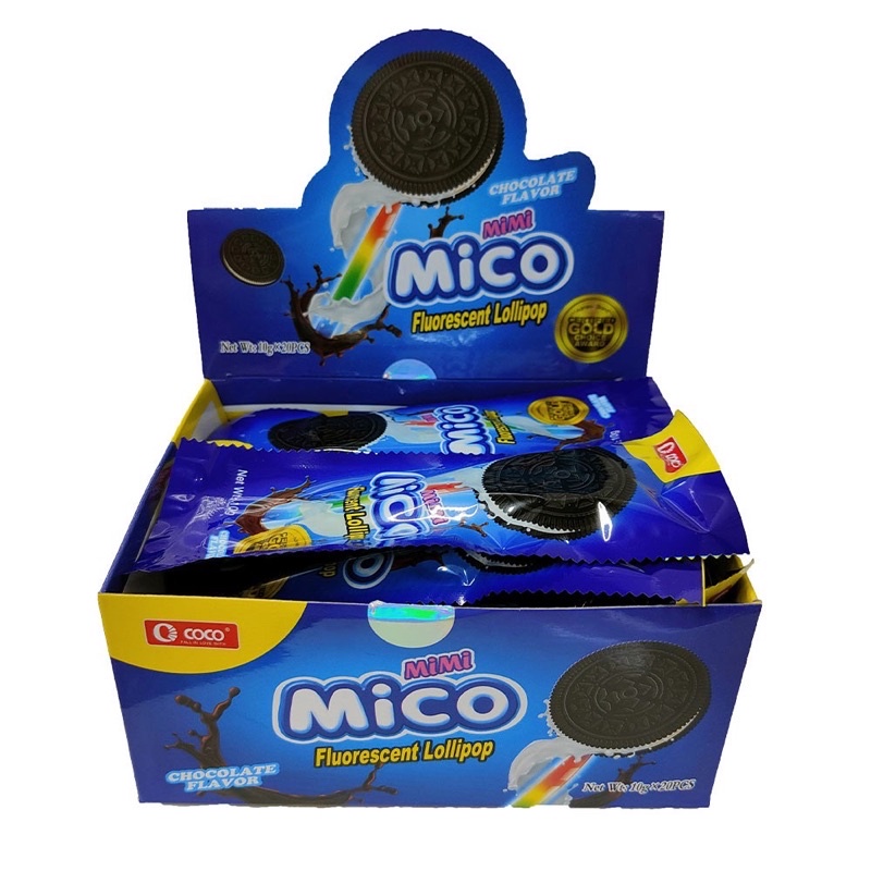 mico cookie glowing lolipop 20pcs | Shopee Philippines