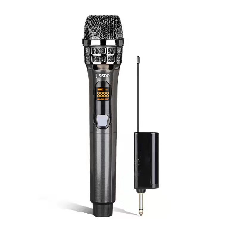 Wireless Microphones JISSDO Handheld Mic with Receiver Dynamic